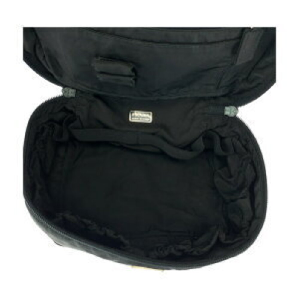 Prada handbag vanity nylon Tessuto plate black logo bag triangular - Picture 9 of 10